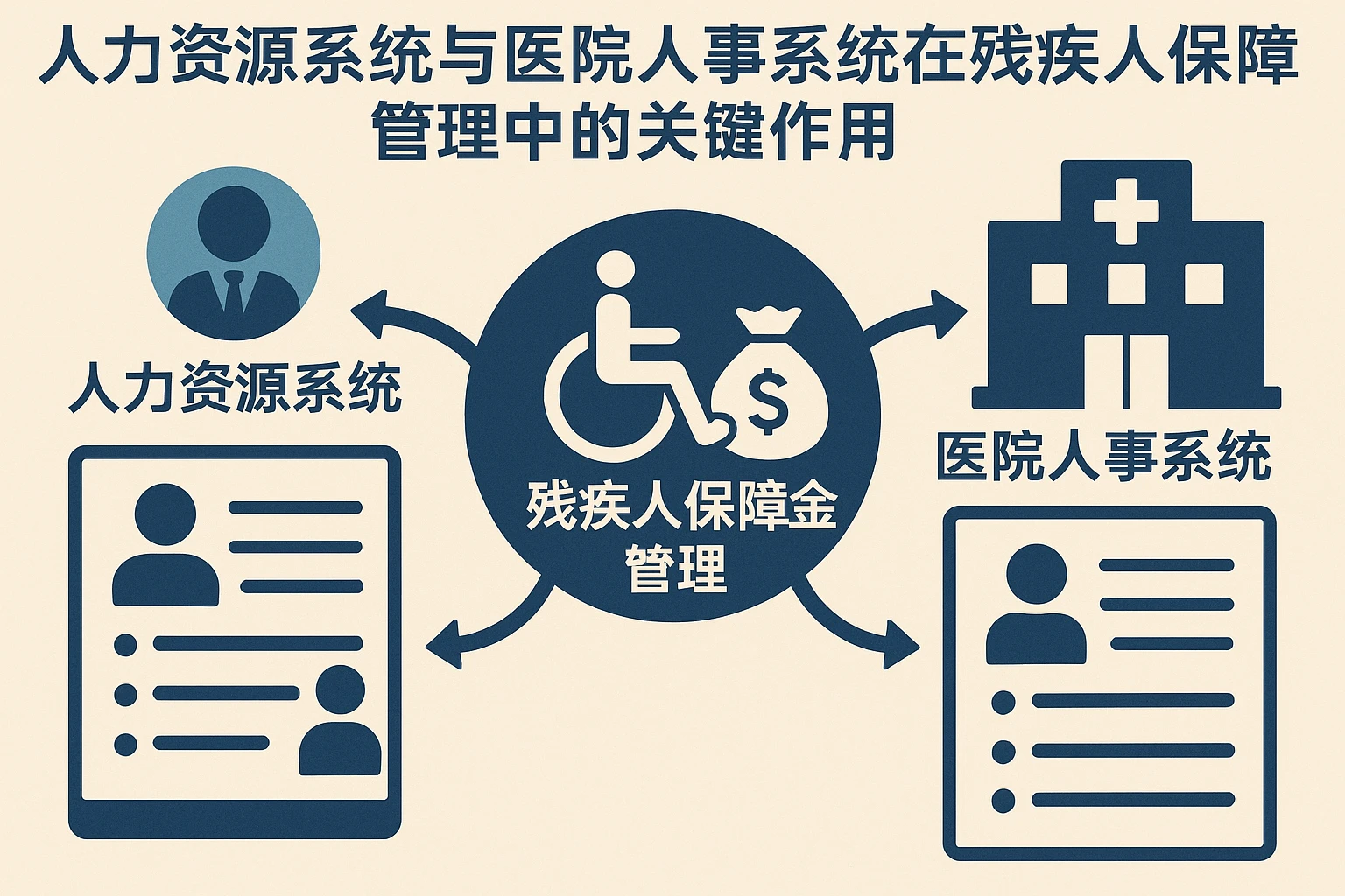人力资源系统与医院人事系统在残疾人保障金管理中的关键作用