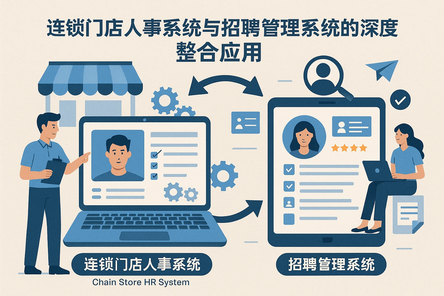 连锁门店人事系统与招聘管理系统的深度整合应用