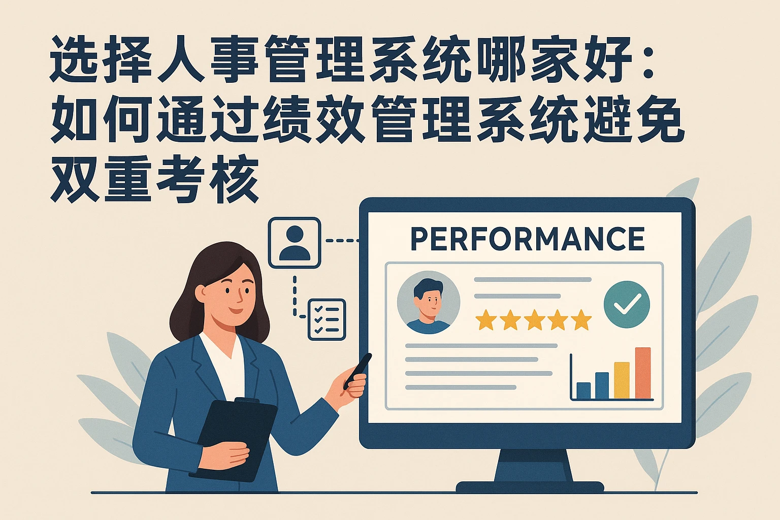 选择人事管理系统哪家好：如何通过绩效管理系统避免双重考核