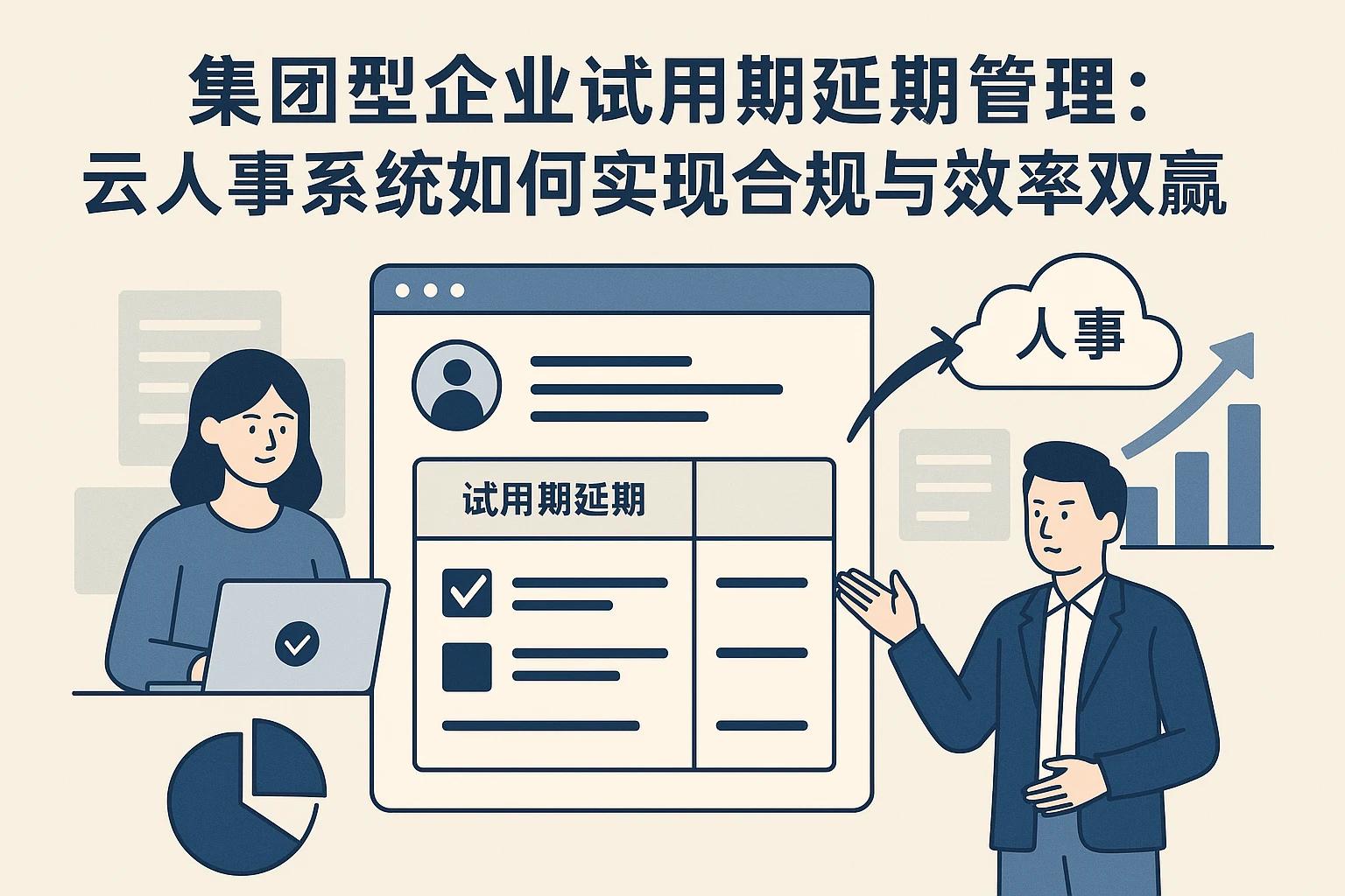 集团型企业试用期延期管理:云人事系统如何实现合规与效率双赢