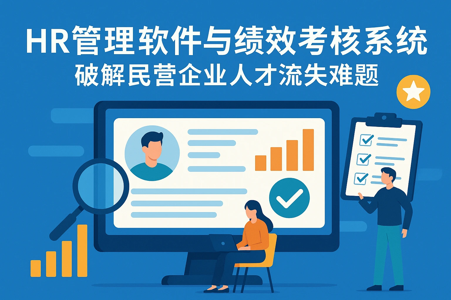 HR管理软件与绩效考核系统：破解民营企业人才流失难题