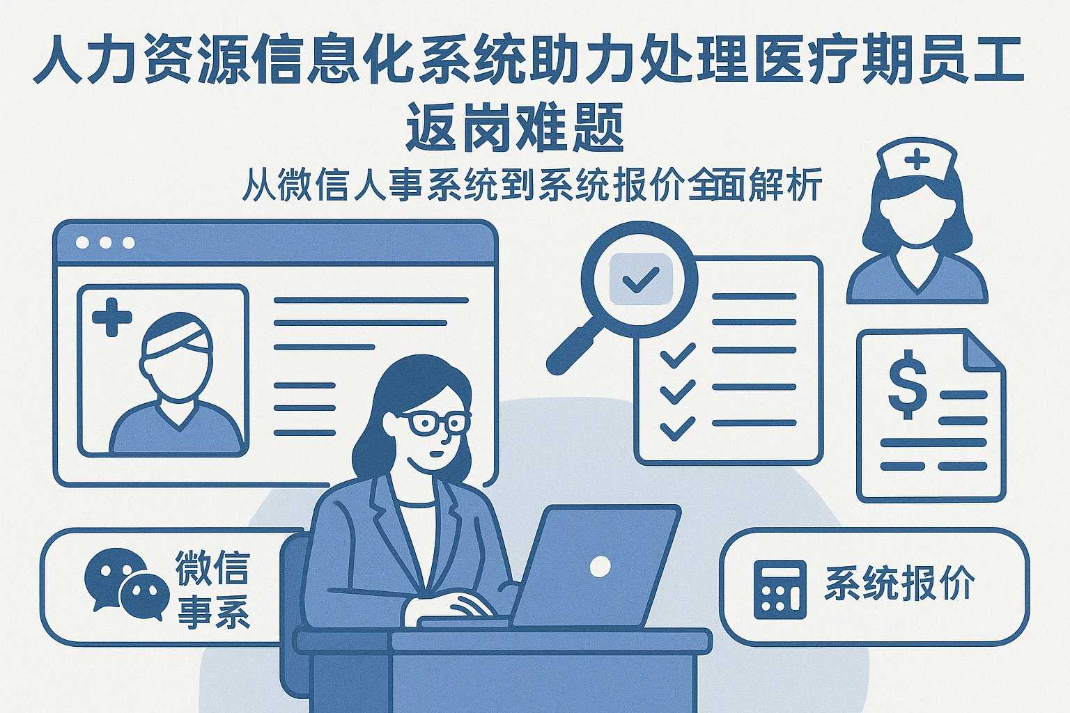 人力资源信息化系统助力处理医疗期员工返岗难题：从微信人事系统到系统报价全面解析