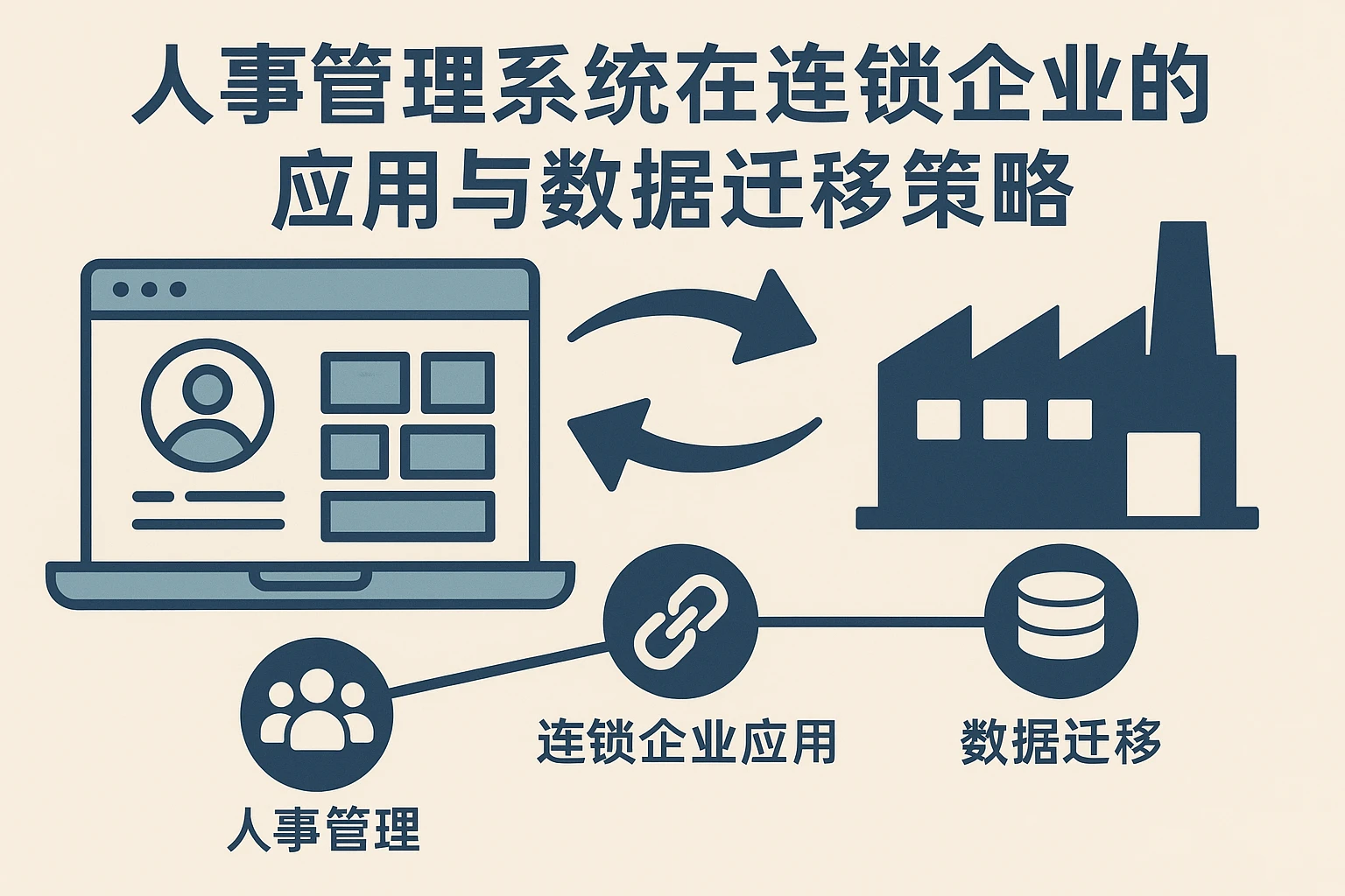 人事管理系统在连锁企业的应用与数据迁移策略