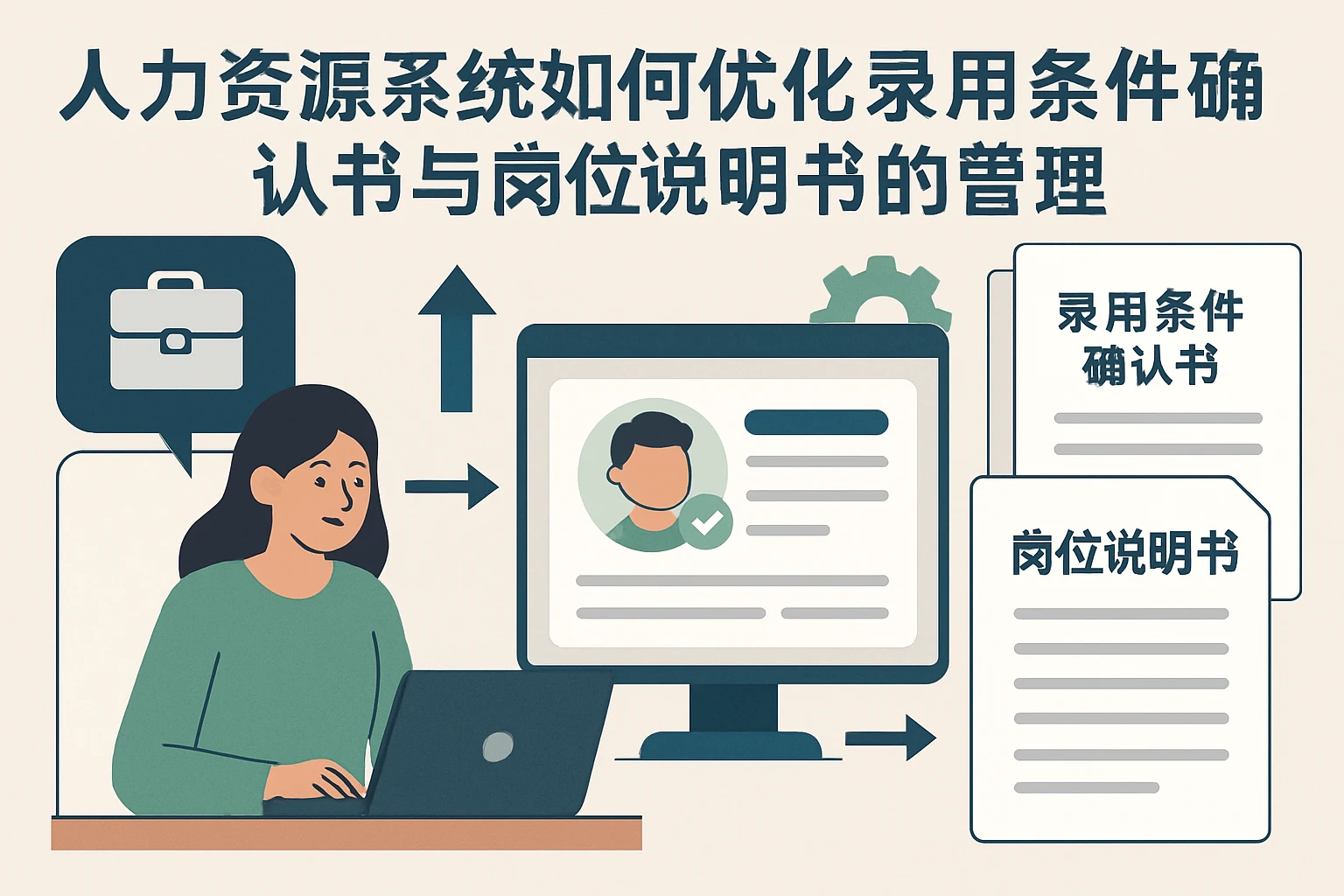 人力资源系统如何优化录用条件确认书与岗位说明书的管理