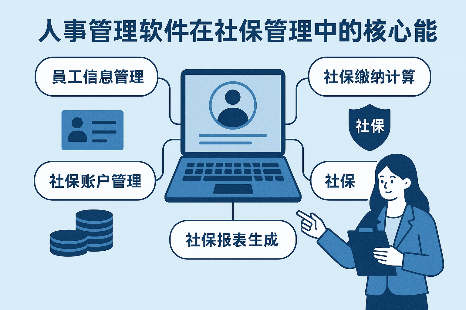 人事管理软件在社保管理中的核心功能