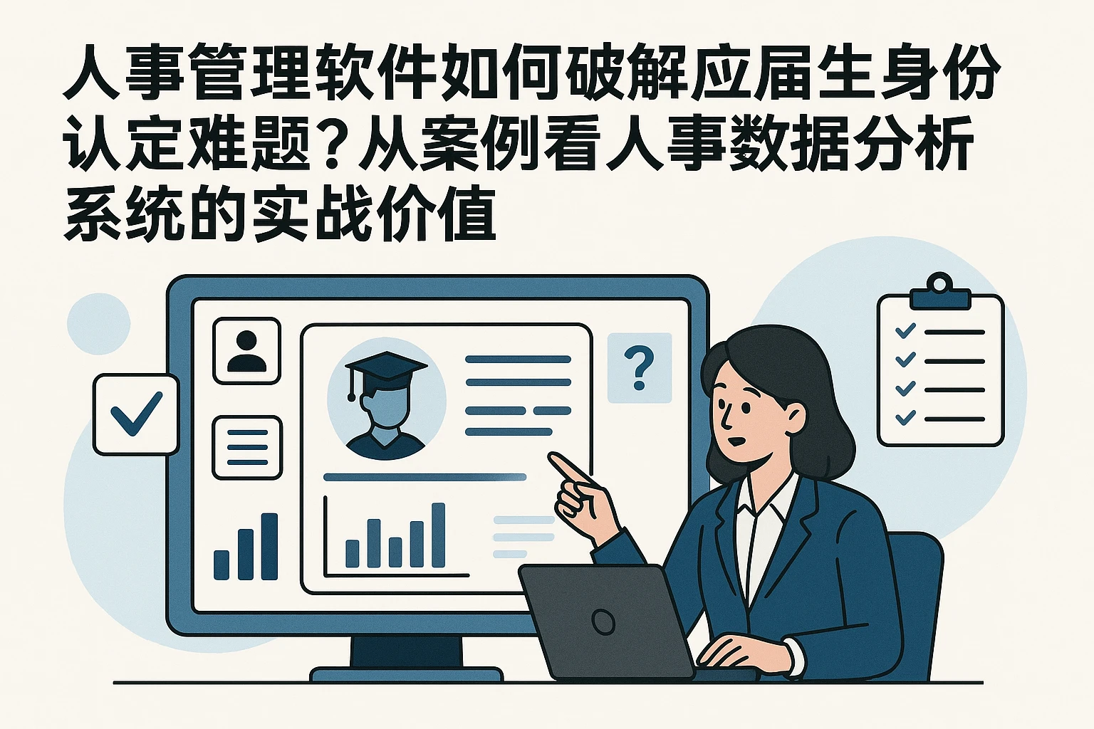 人事管理软件如何破解应届生身份认定难题？从案例看人事数据分析系统的实战价值