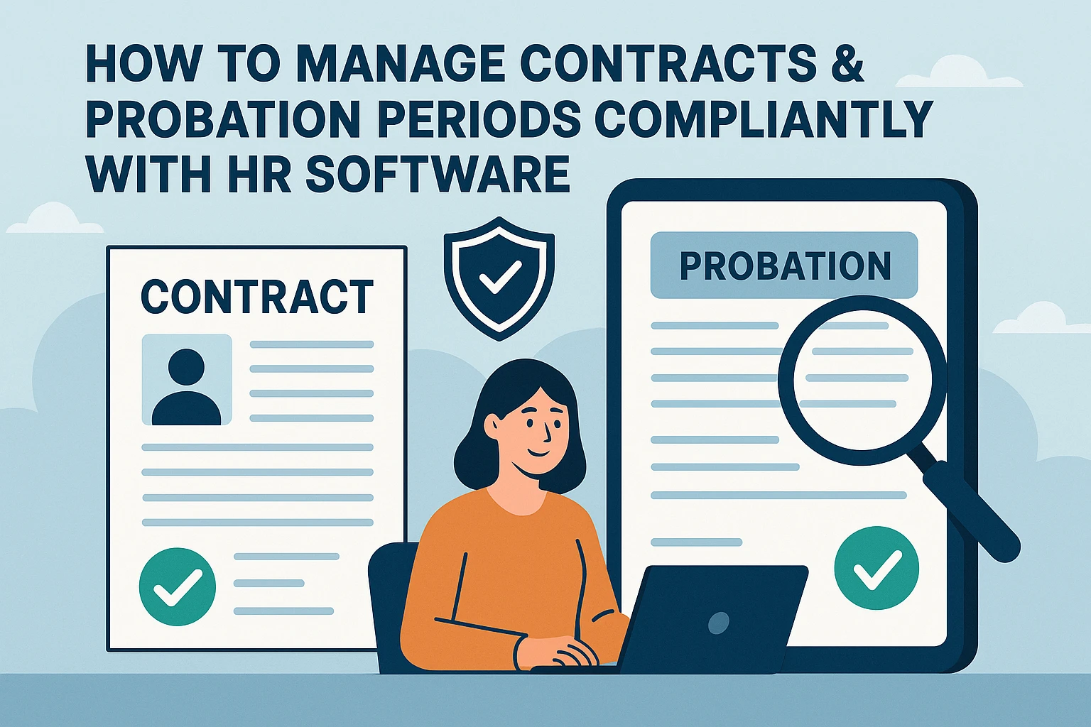 如何通过人力资源软件实现合规的合同与试用期管理