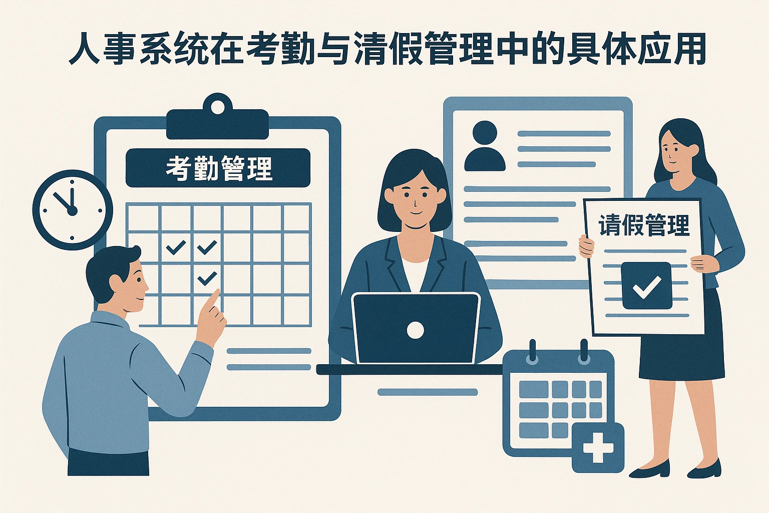 人事系统在考勤与请假管理中的具体应用