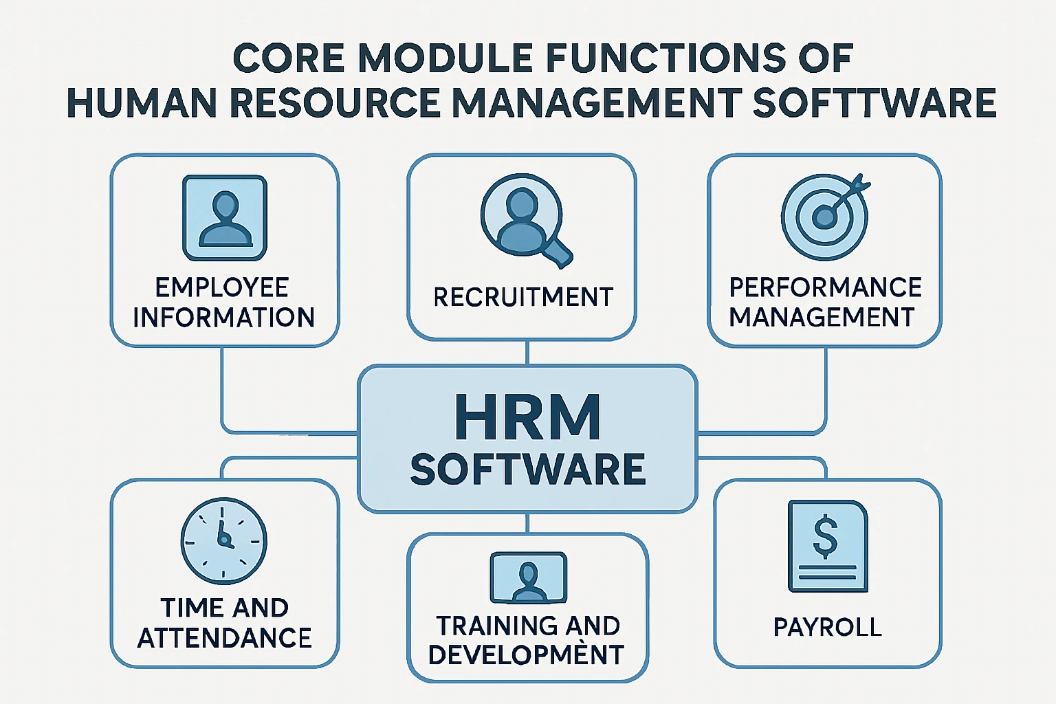 人事管理软件的核心功能模块