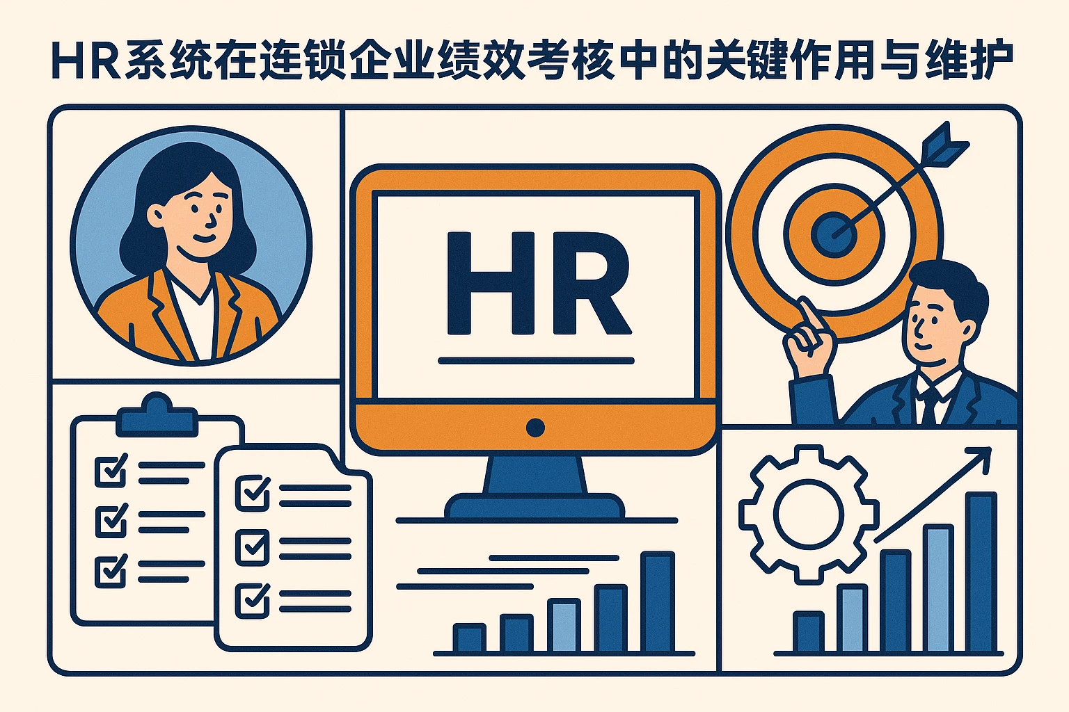 HR系统在连锁企业绩效考核中的关键作用与维护策略