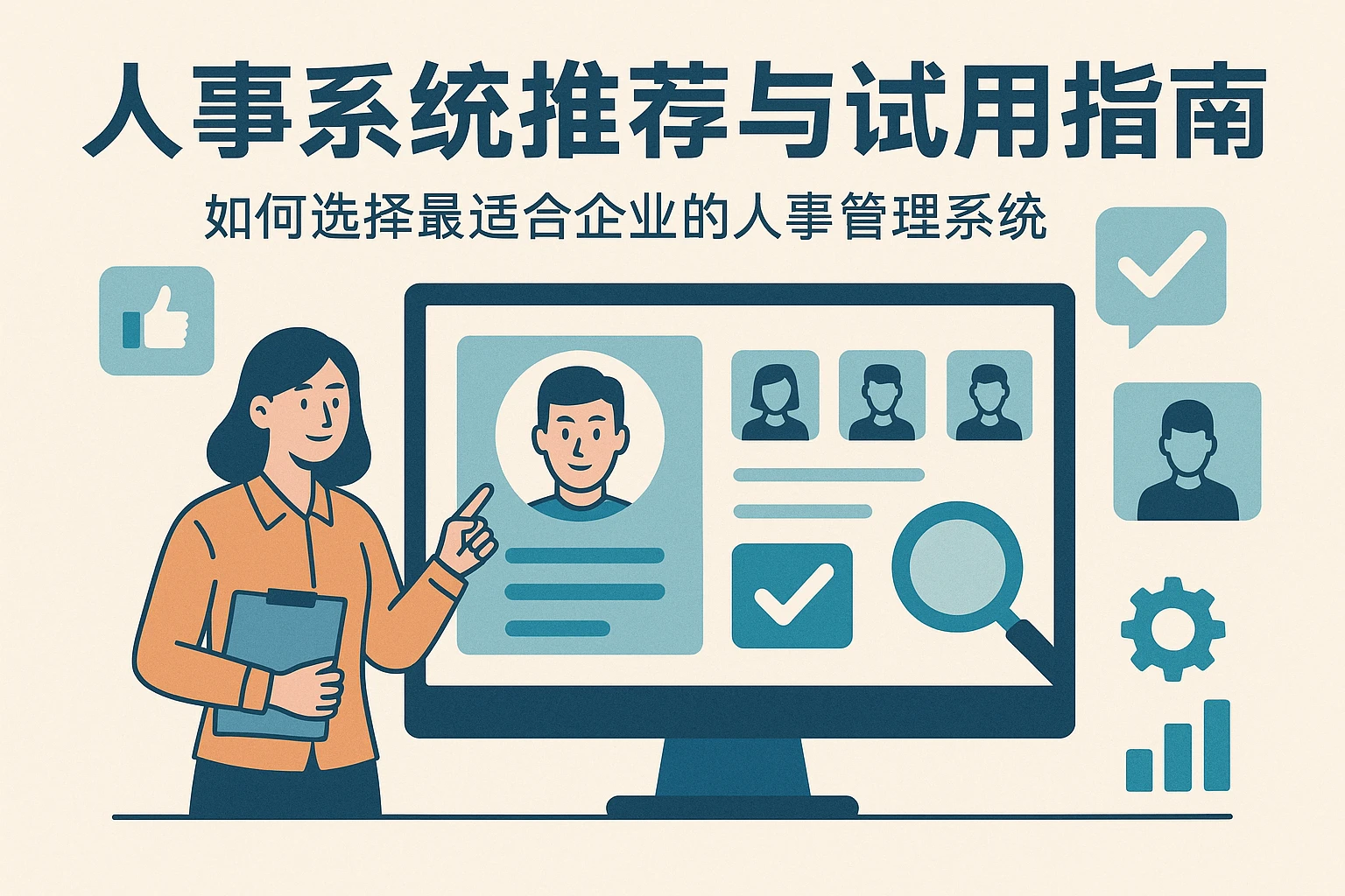 人事系统推荐与试用指南：如何选择最适合企业的人事管理系统
