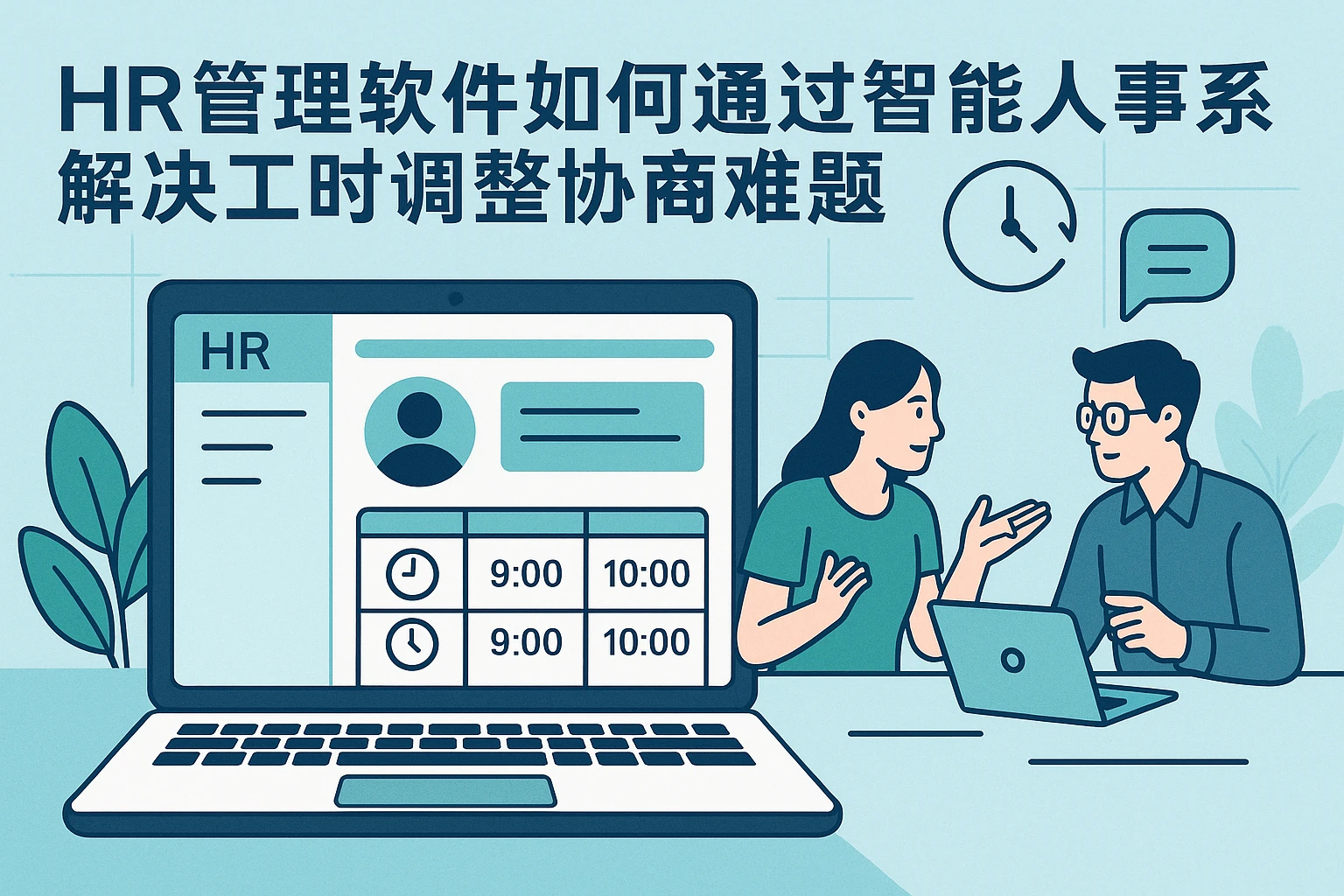 HR管理软件如何通过智能人事系统解决工时调整协商难题