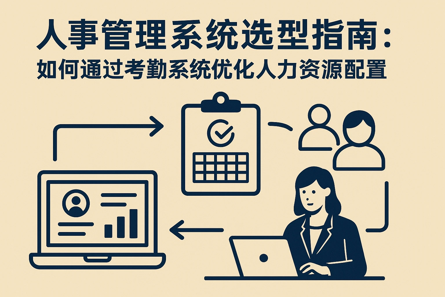 人事管理系统选型指南：如何通过考勤系统优化人力资源配置