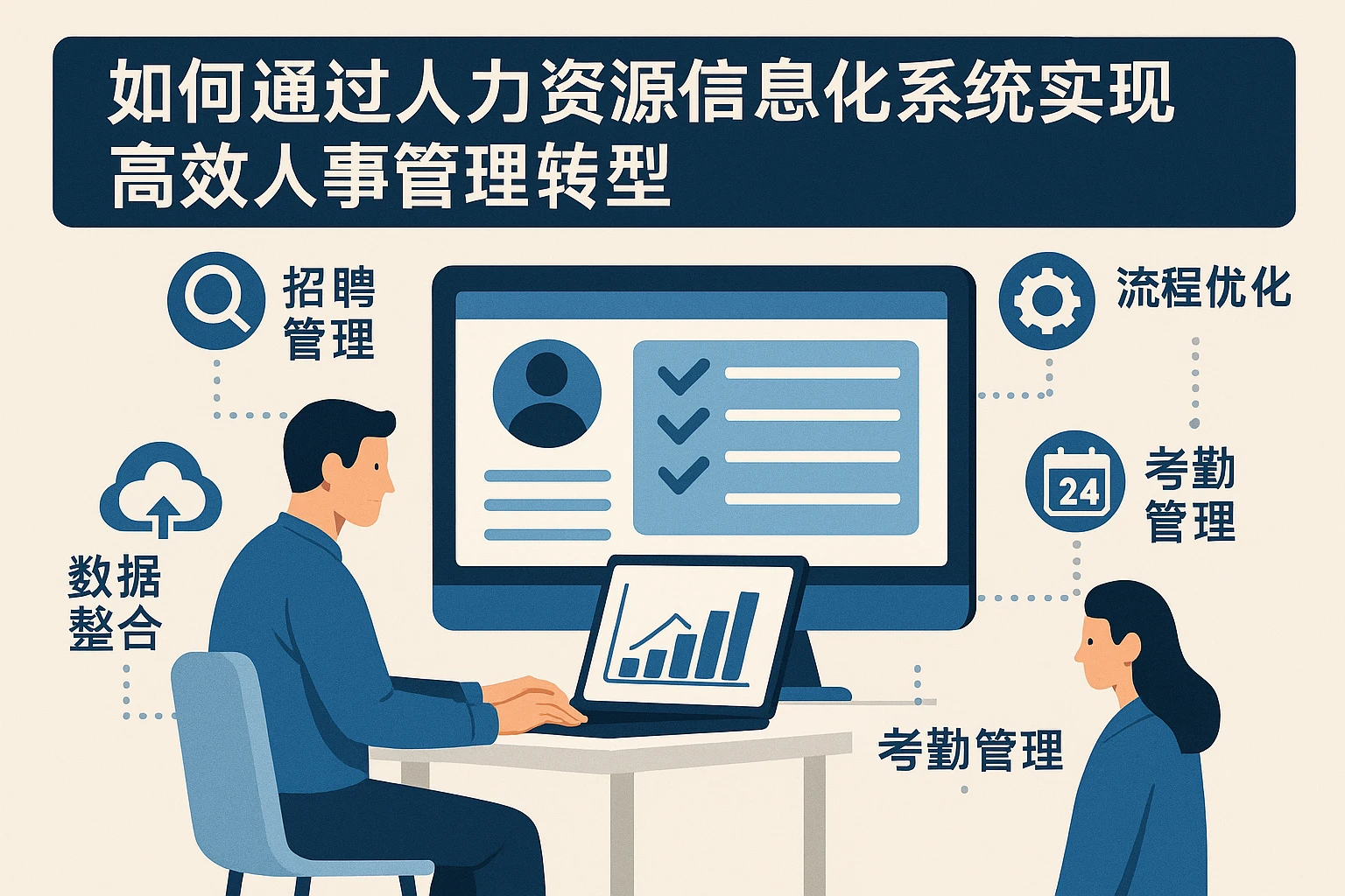 如何通过人力资源信息化系统实现高效人事管理转型