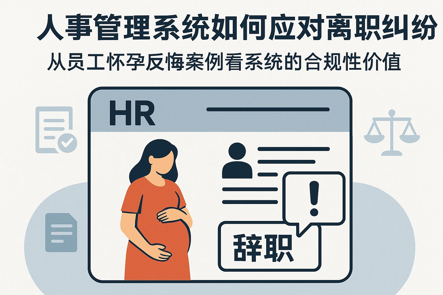 人事管理系统如何应对离职纠纷?从员工怀孕反悔案例看系统的合规性价值