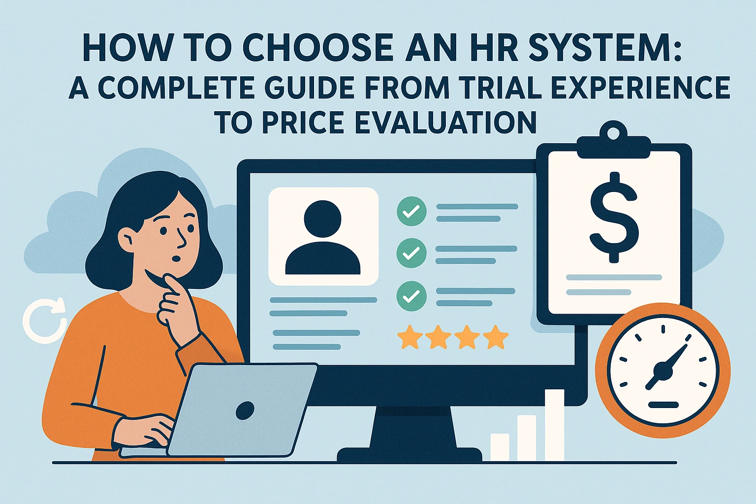 如何选择人事管理系统：从试用体验到价格评估的完整指南