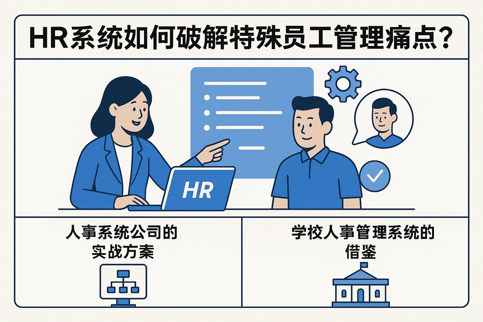 HR系统如何破解特殊员工管理痛点？人事系统公司的实战方案与学校人事管理系统的借鉴