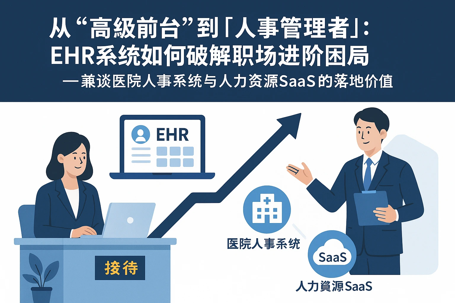 从“高级前台”到“人事管理者”:EHR系统如何破解职场进阶困局——兼谈医院人事系统与人力资源SaaS的落地价值
