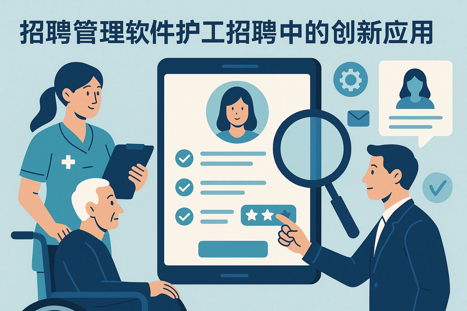 招聘管理软件在护工招聘中的创新应用
