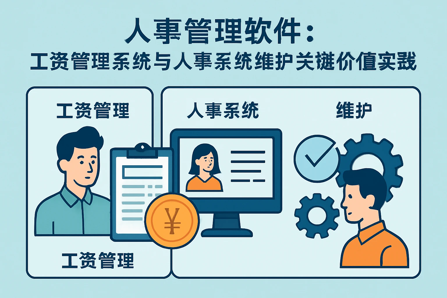 人事管理软件、工资管理系统与人事系统维护的关键价值与实践