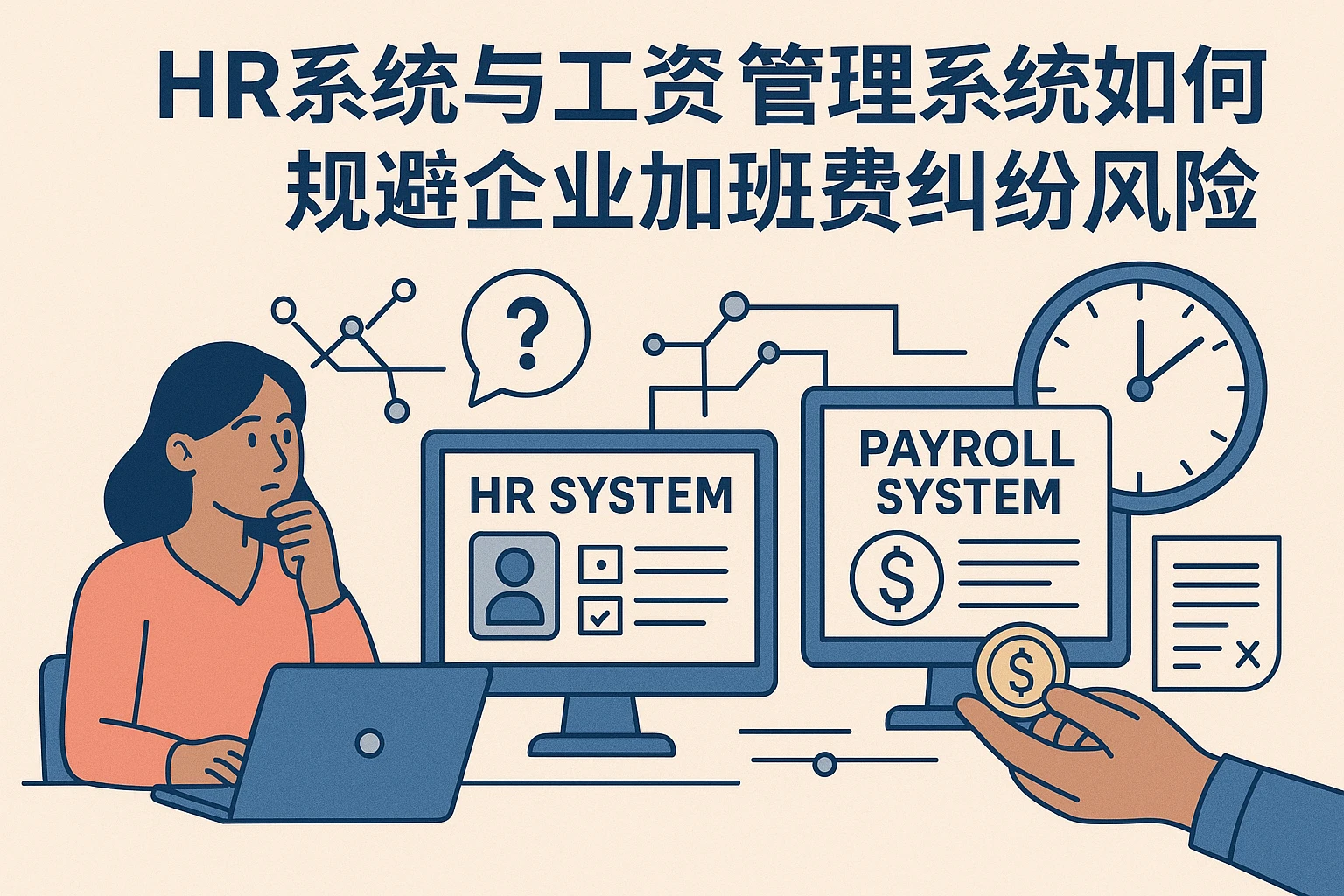 HR系统与工资管理系统如何规避企业加班费纠纷风险