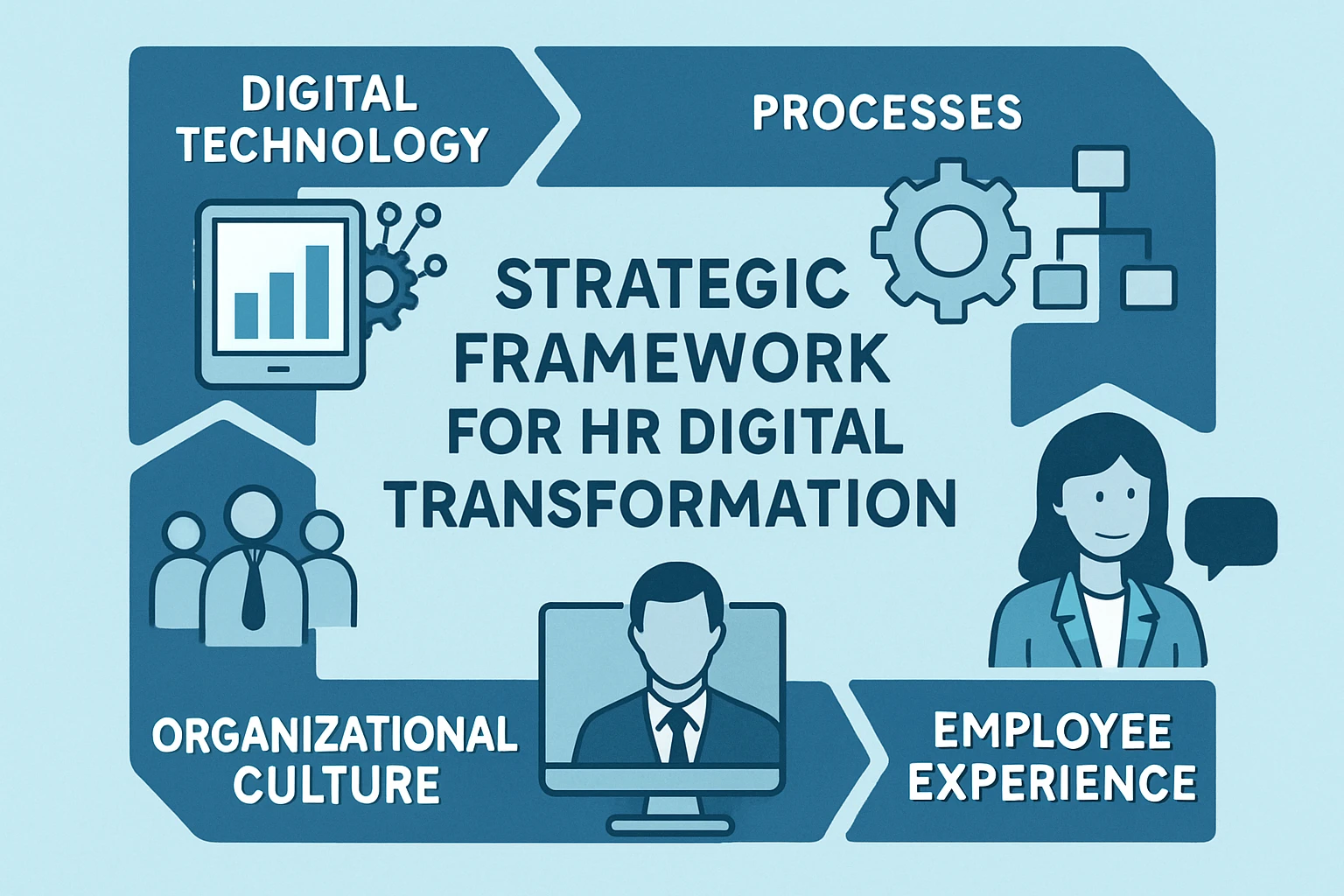 人力资源数字化转型的战略框架