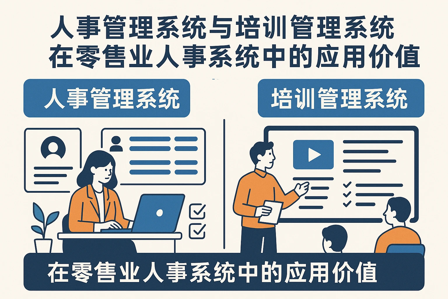 人事管理系统与培训管理系统在零售业人事系统中的应用价值