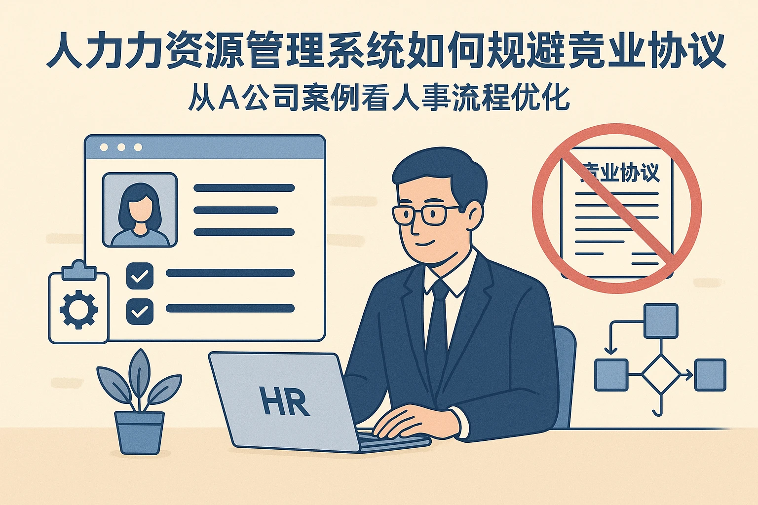 人力资源管理系统如何规避竞业协议风险？从A公司案例看人事流程优化