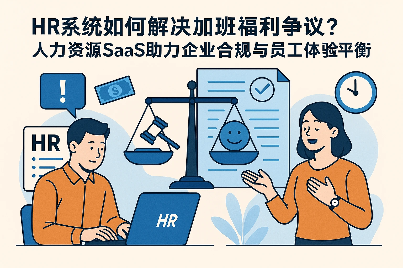 HR系统如何解决加班福利争议?人力资源SaaS助力企业合规与员工体验平衡