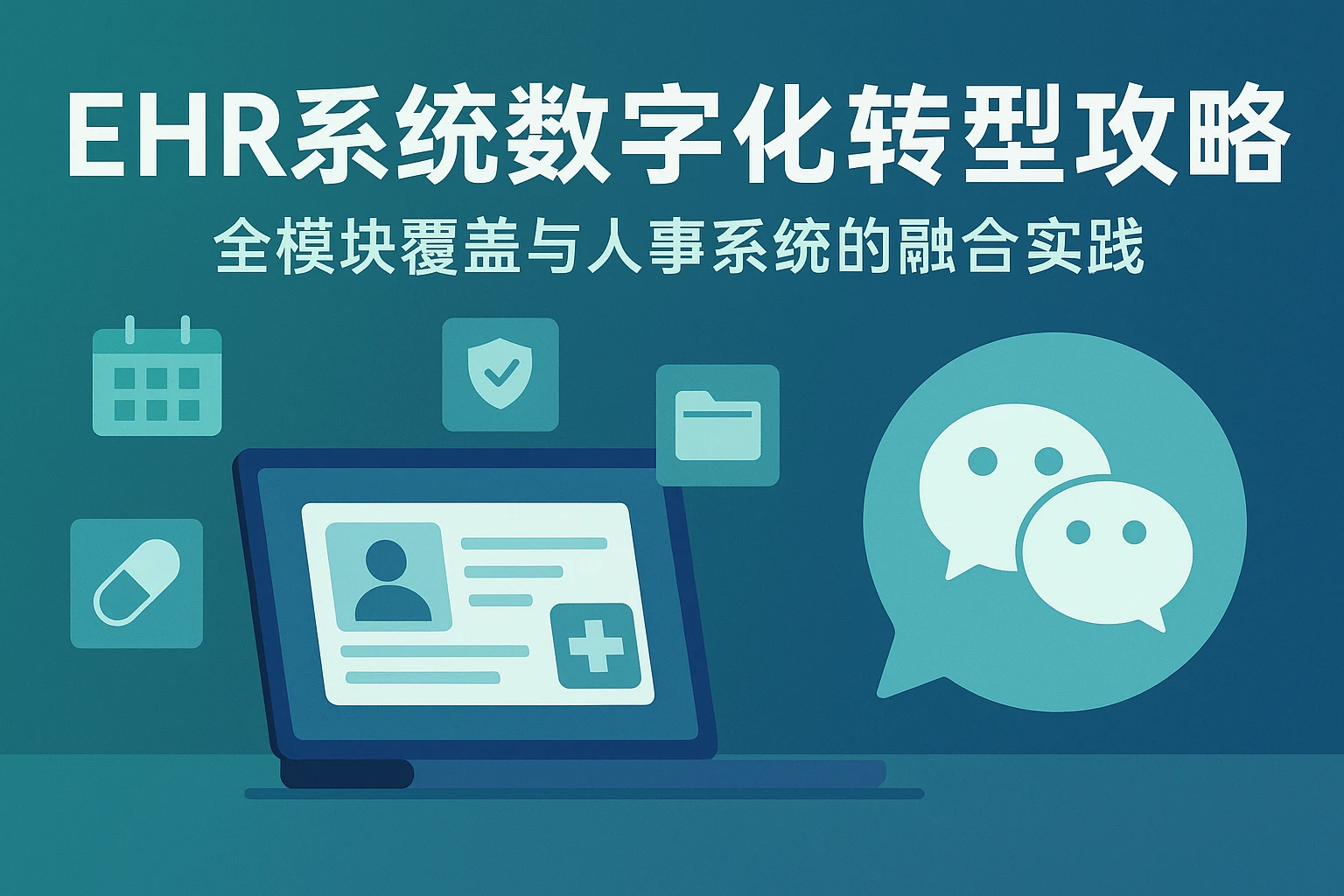 EHR系统数字化转型攻略：全模块覆盖与微信人事系统的融合实践