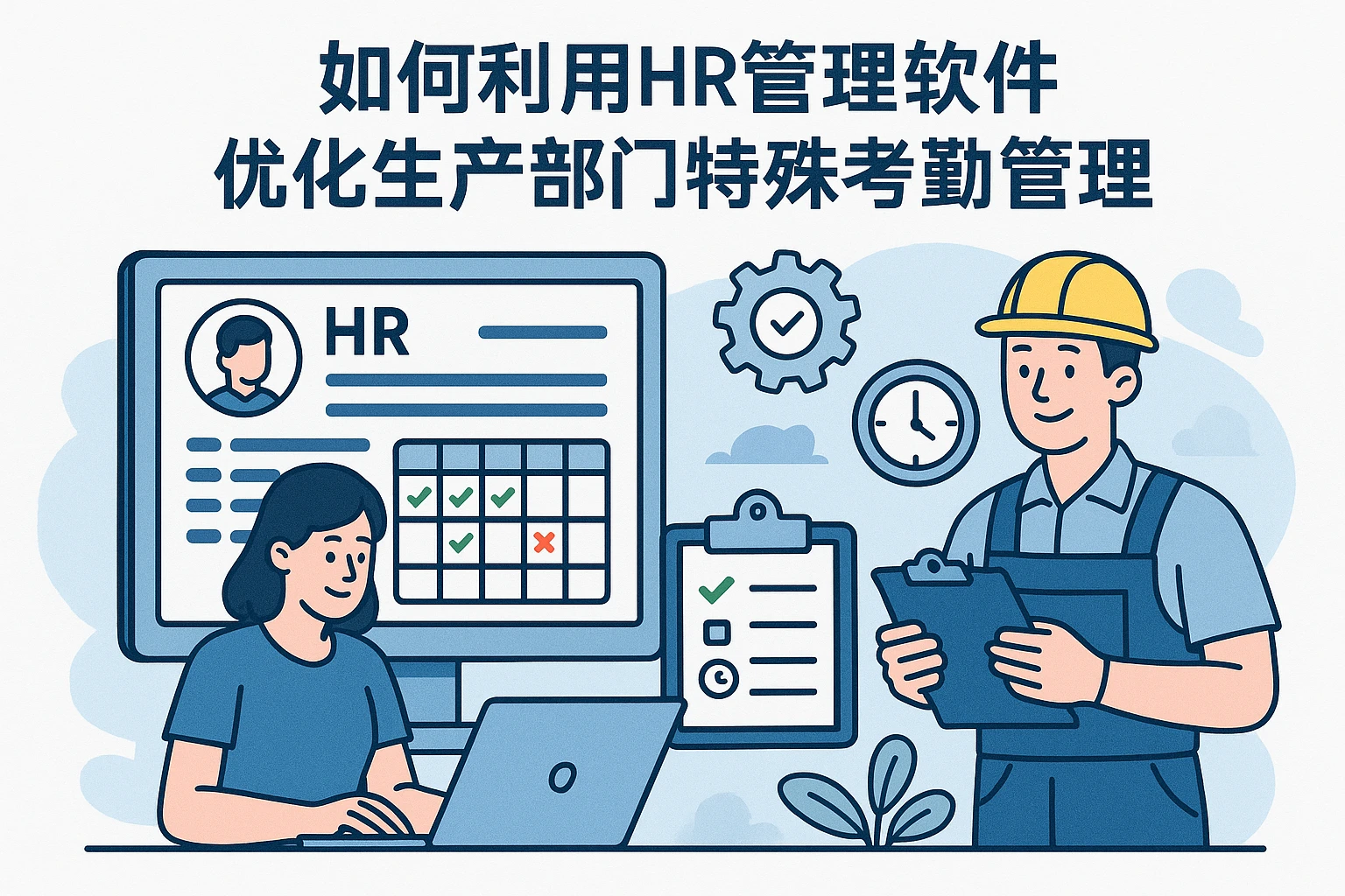 如何利用HR管理软件优化生产部门特殊考勤管理