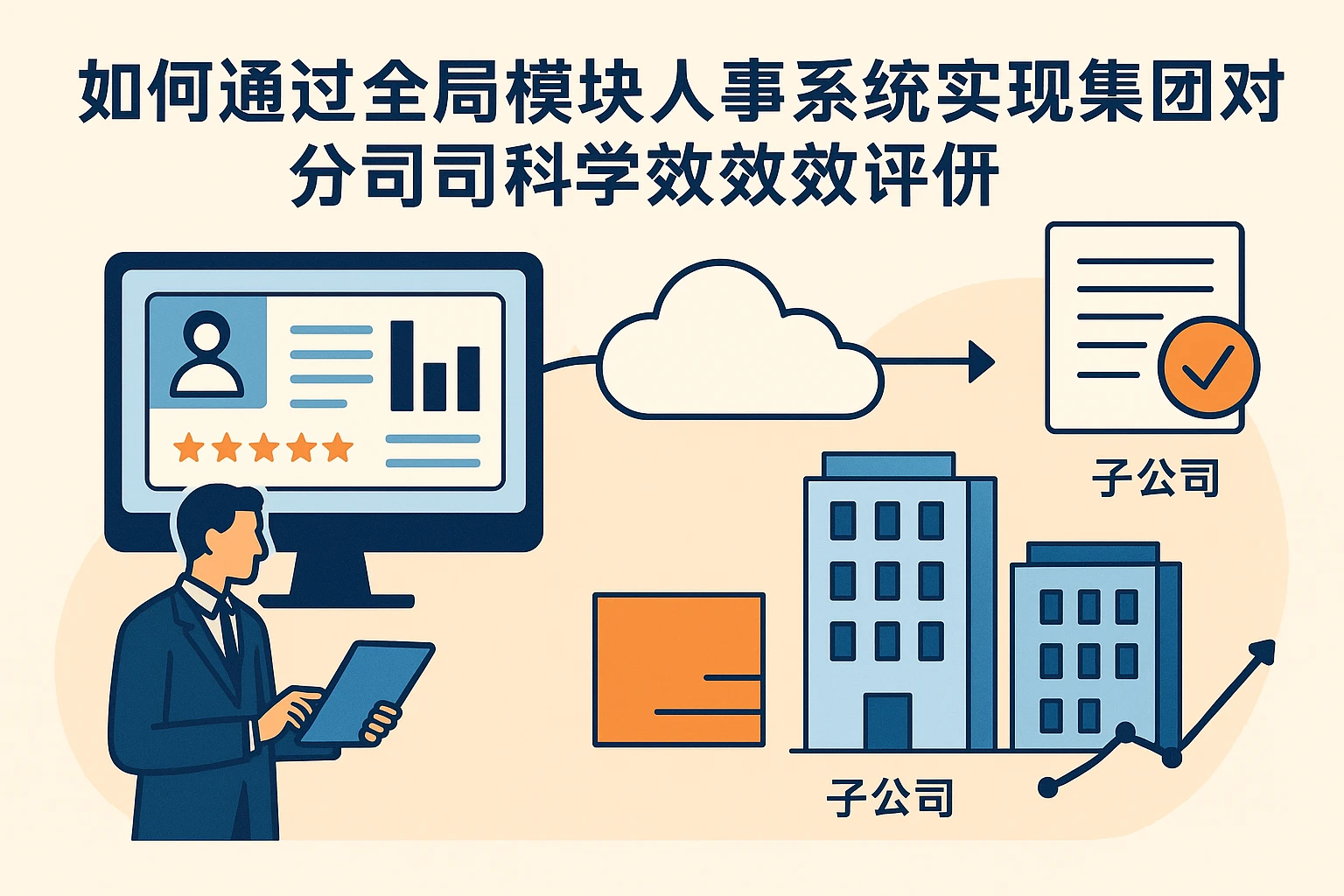 如何通过全模块人事系统实现集团对子公司的科学绩效考评