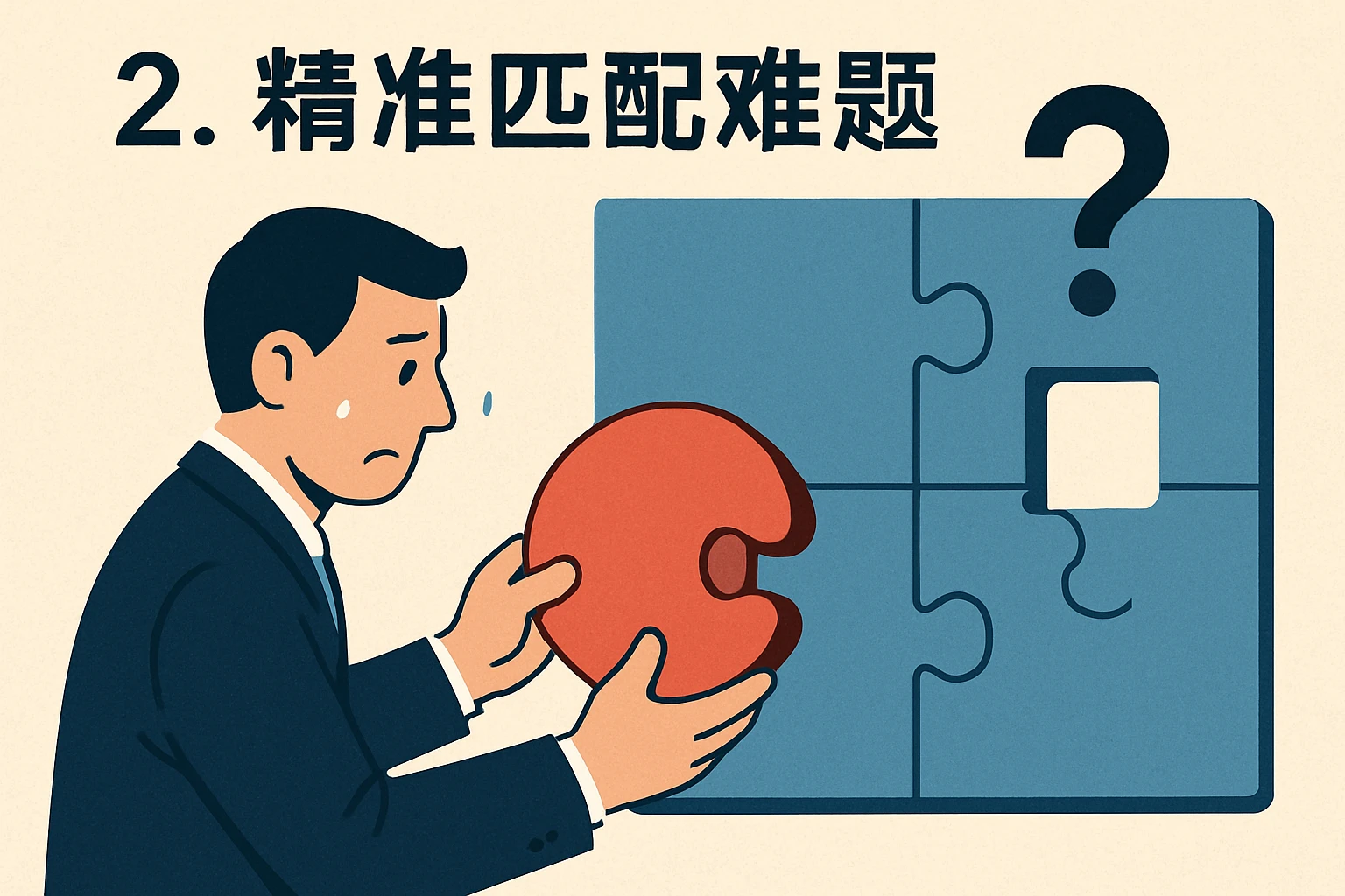 2. 精准匹配难题