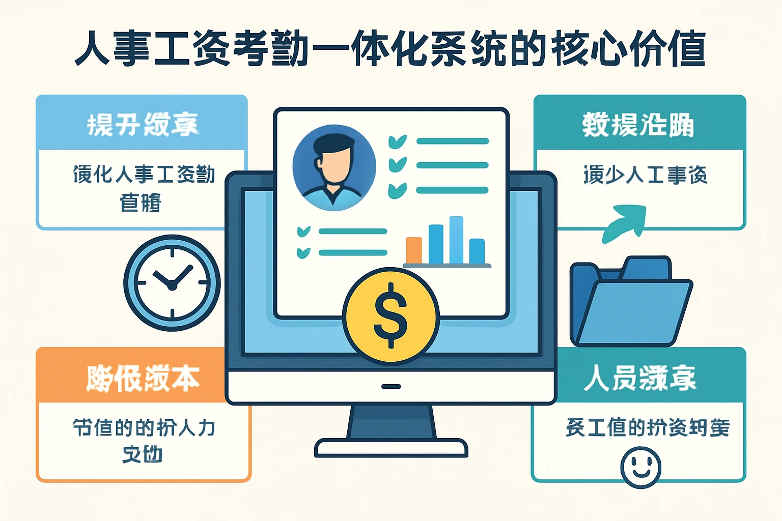 人事工资考勤一体化系统的核心价值