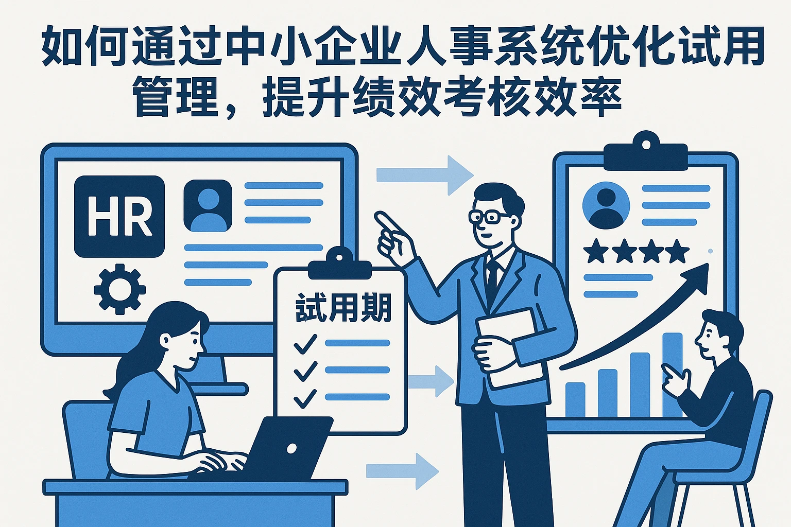 如何通过中小企业人事系统优化试用期管理,提升绩效考核效率
