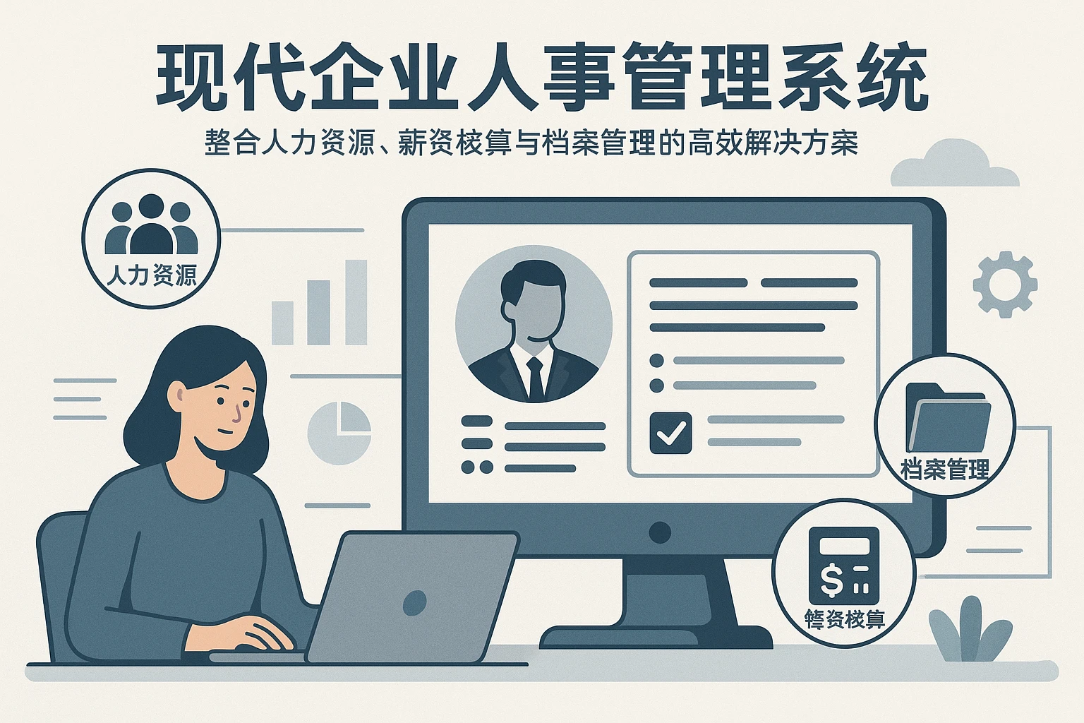 现代企业人事管理系统：整合人力资源、薪资核算与档案管理的高效解决方案