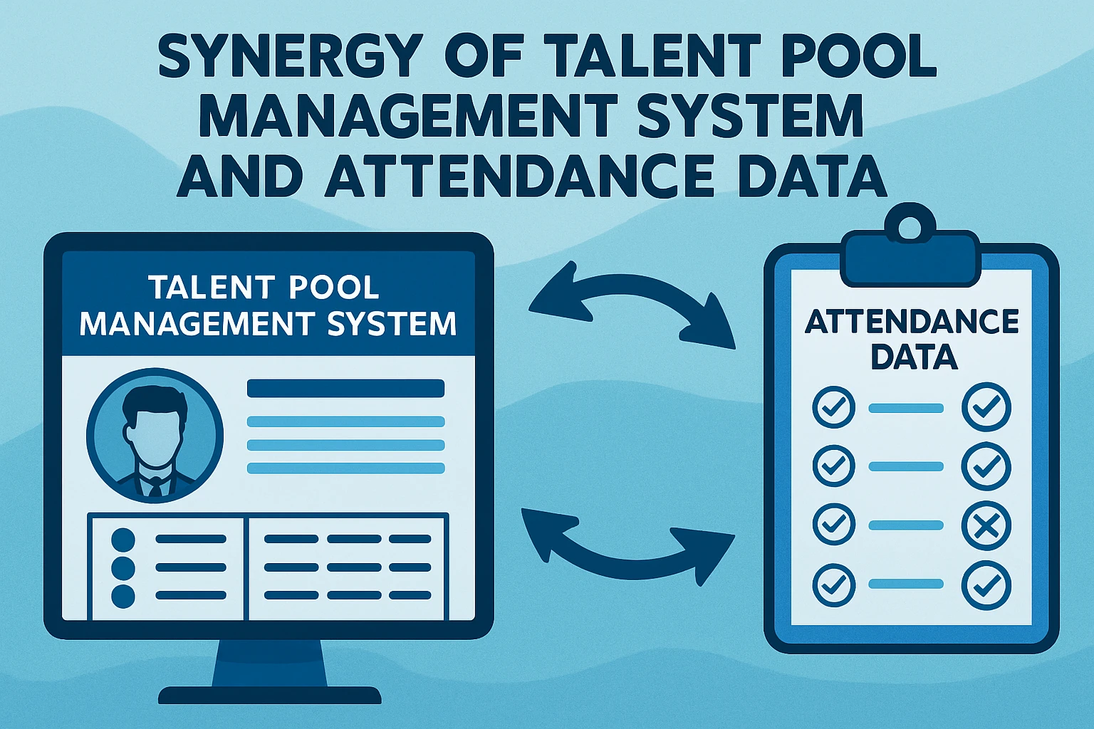 人才库管理系统与考勤数据的协同效应