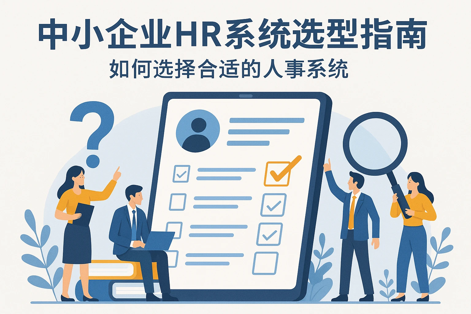 中小企业HR系统选型指南:如何选择合适的人事系统