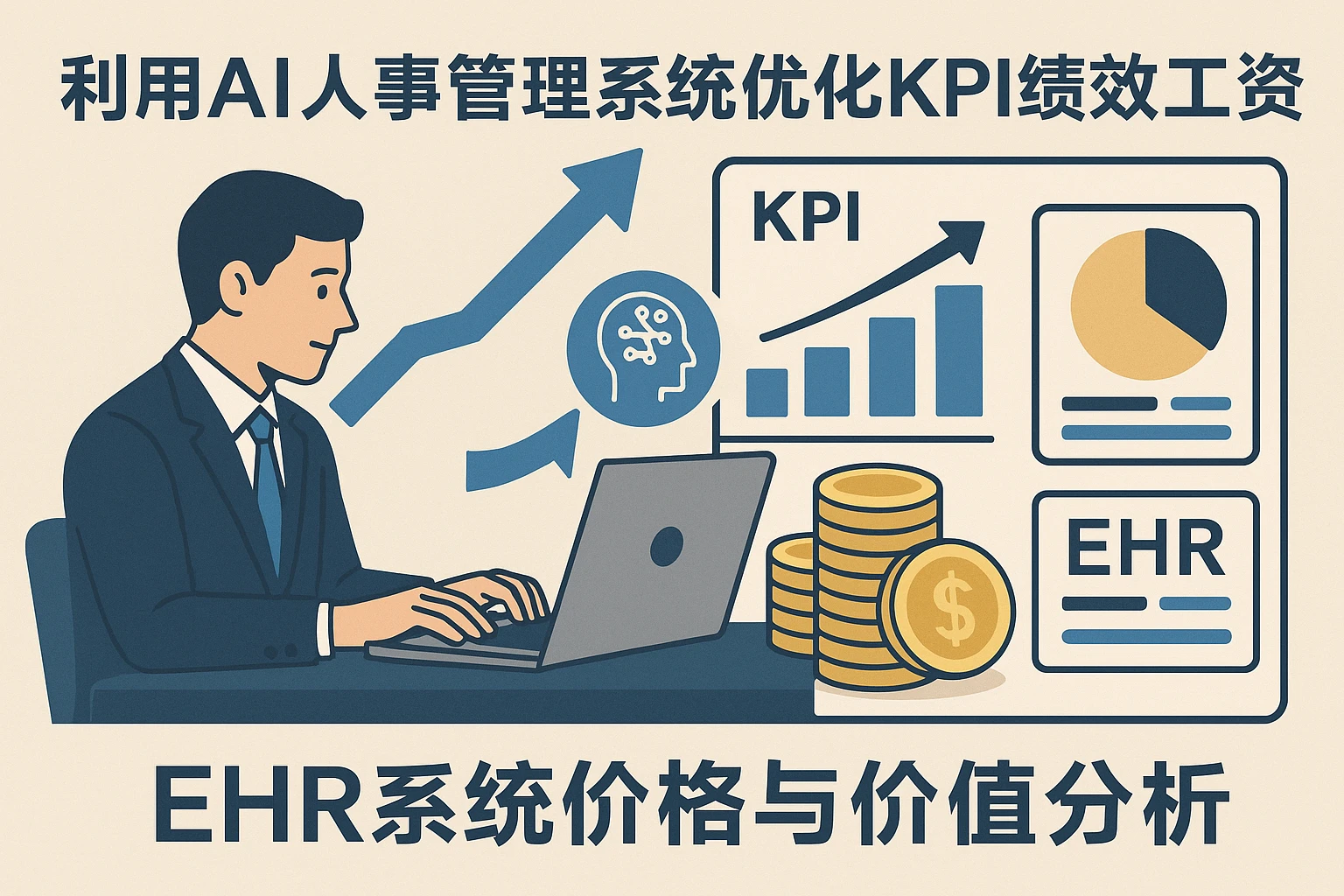 利用AI人事管理系统优化KPI绩效工资：ehr系统价格与价值分析