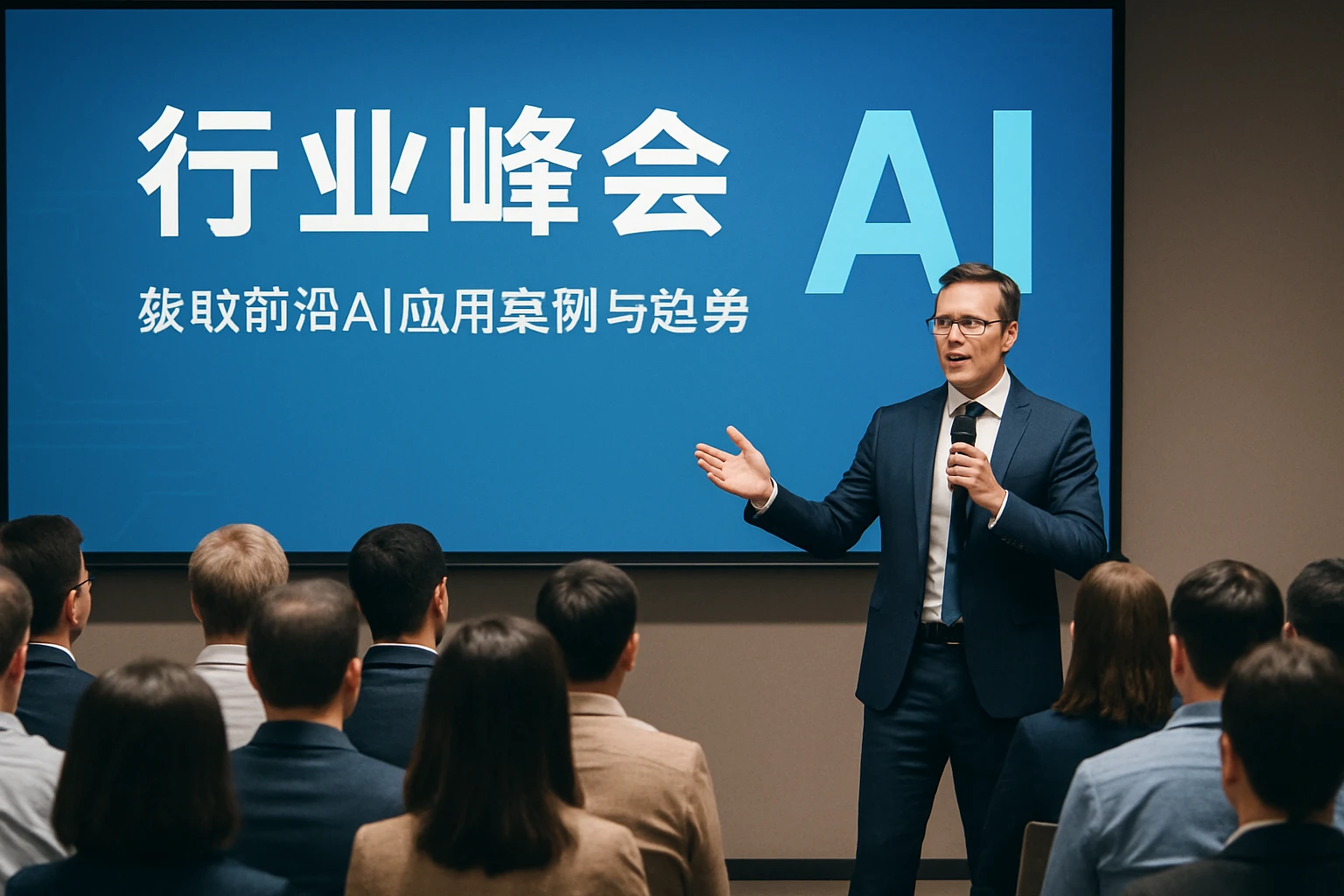 2. 行业峰会：获取前沿AI应用案例与趋势