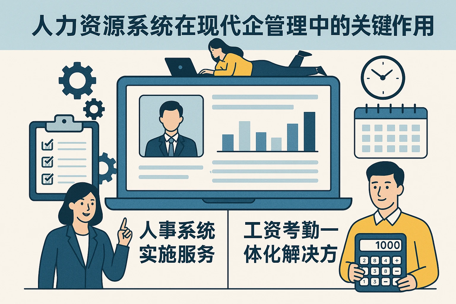 人力资源系统在现代企业管理中的关键作用：从人事系统实施服务到工资考勤一体化解决方案