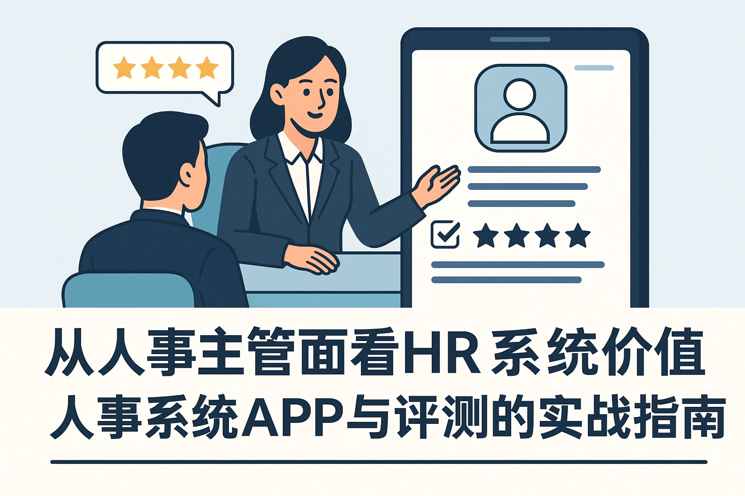 从人事主管面试看HR系统价值:人事系统APP与评测的实战指南