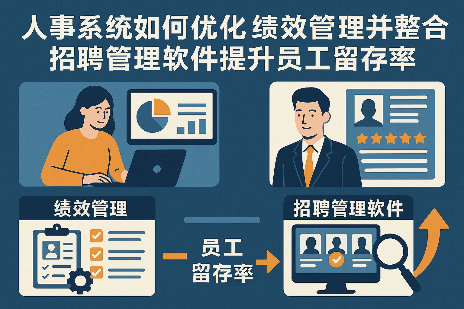 人事系统如何优化绩效管理并整合招聘管理软件提升员工留存率