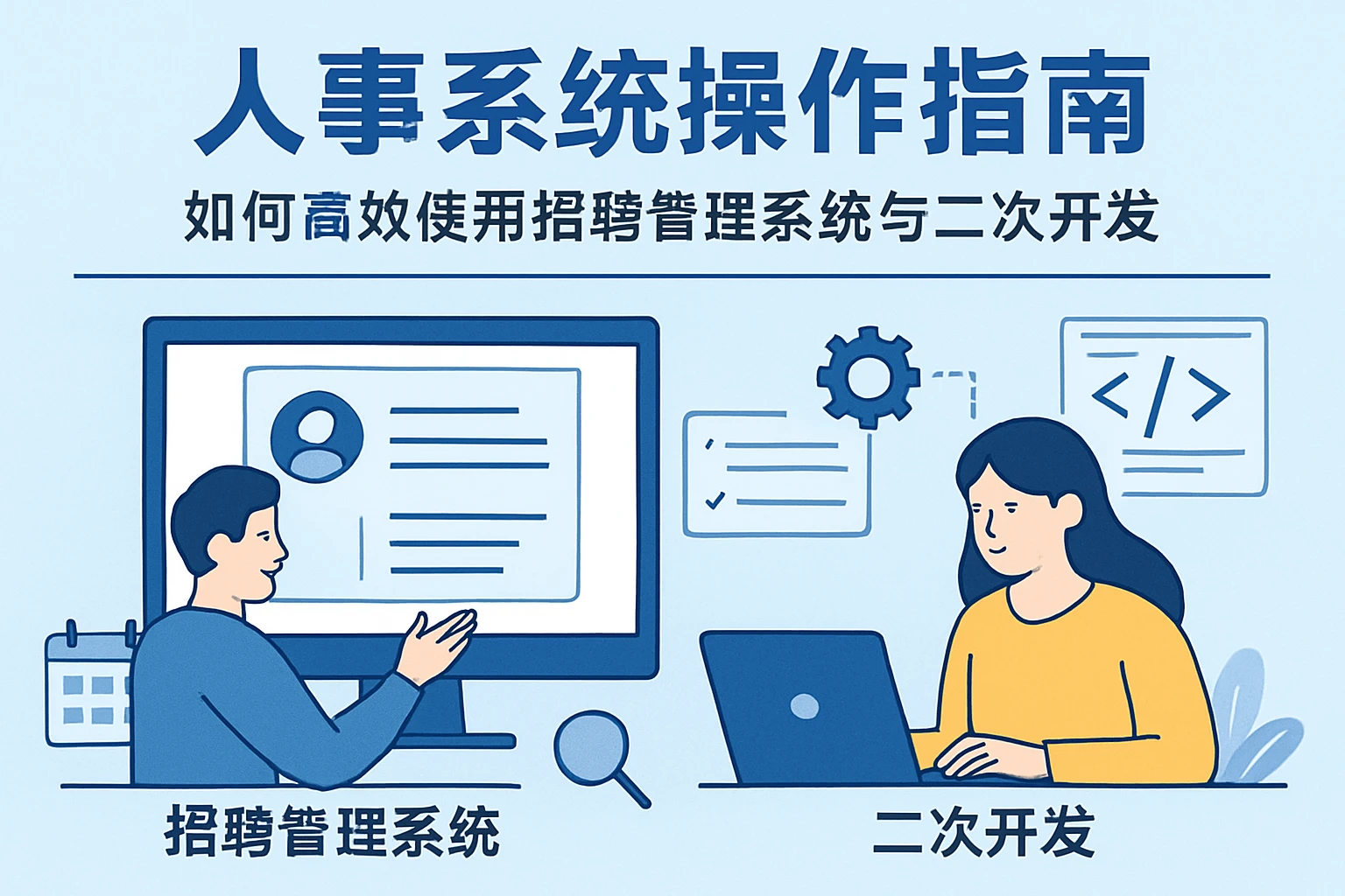 人事系统操作指南：如何高效使用招聘管理系统与二次开发