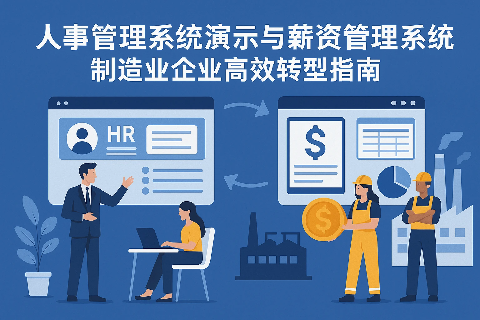 人事管理系统演示与薪资管理系统：制造业企业高效转型指南