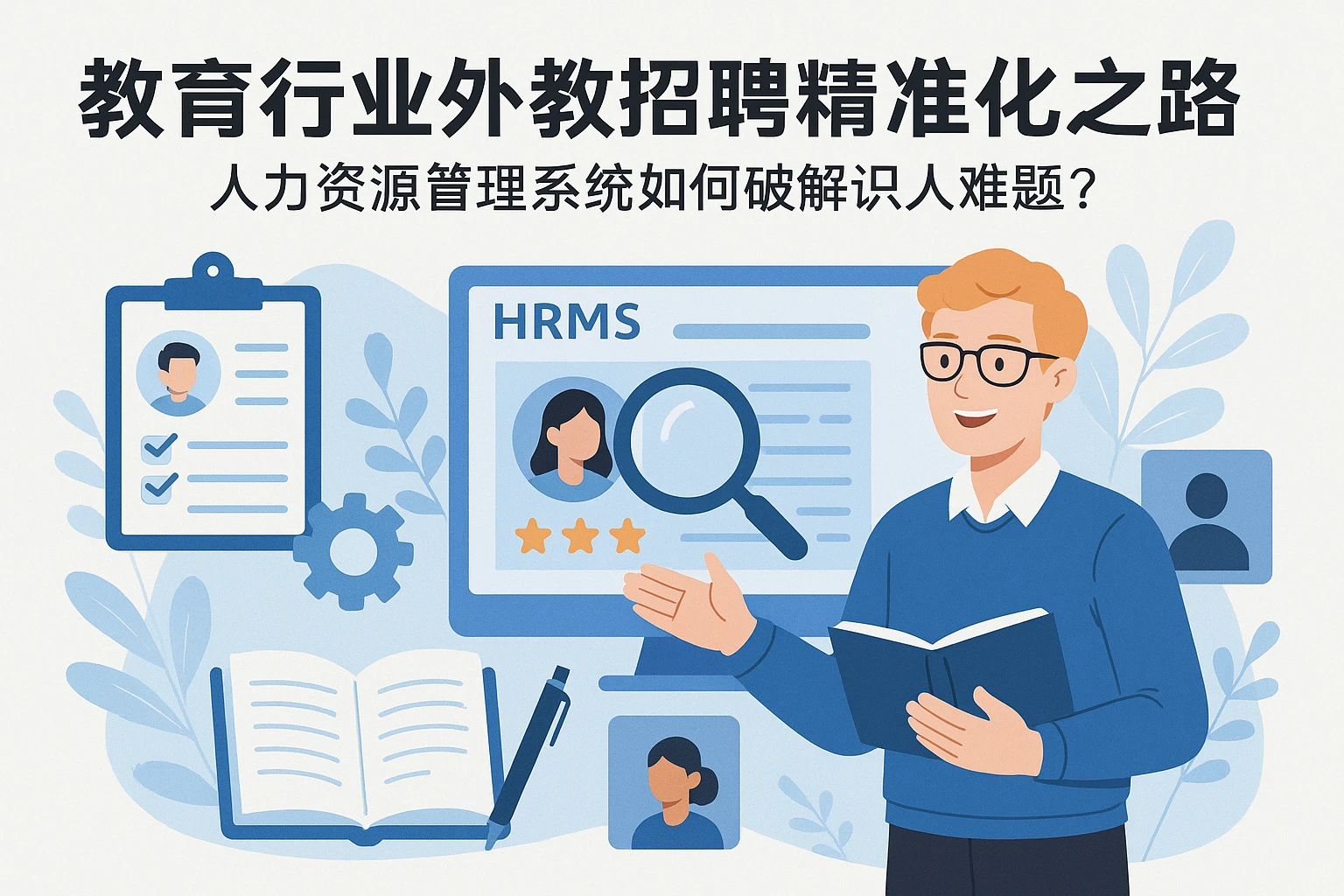 教育行业外教招聘精准化之路：人力资源管理系统如何破解识人难题？