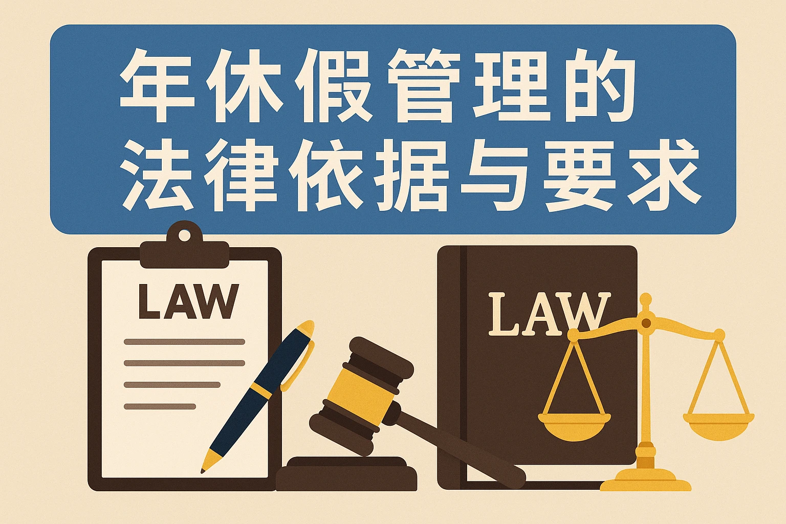 年休假管理的法律依据与要求