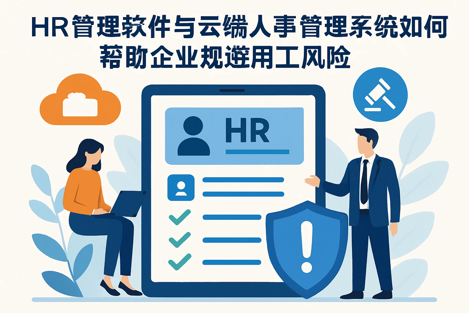 HR管理软件与云端人事管理系统如何帮助企业规避用工风险
