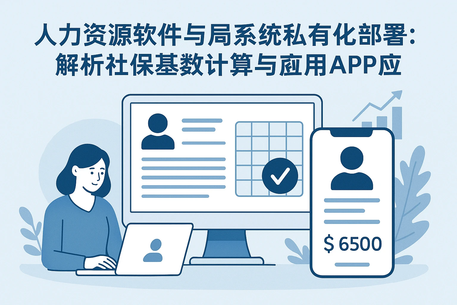 人力资源软件与人事系统私有化部署：解析社保基数计算与移动APP应用