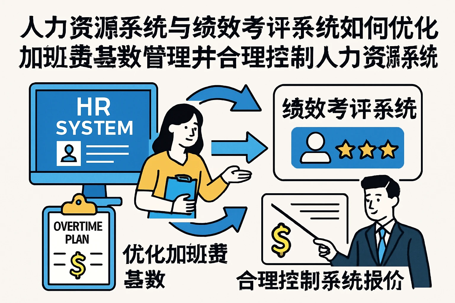 人力资源系统与绩效考评系统如何优化加班费基数管理并合理控制人力资源系统报价
